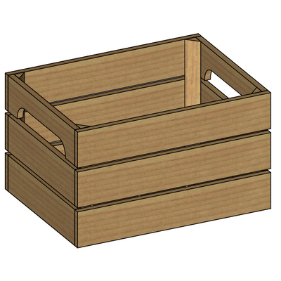 [119482] Wooden crate 400 x 300